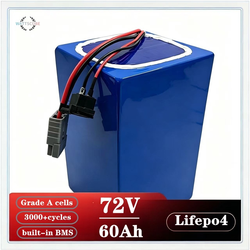 72V 60Ah Lifepo4 Battery Pack - Batterie au lithium 72V 60Ah LiFePO4