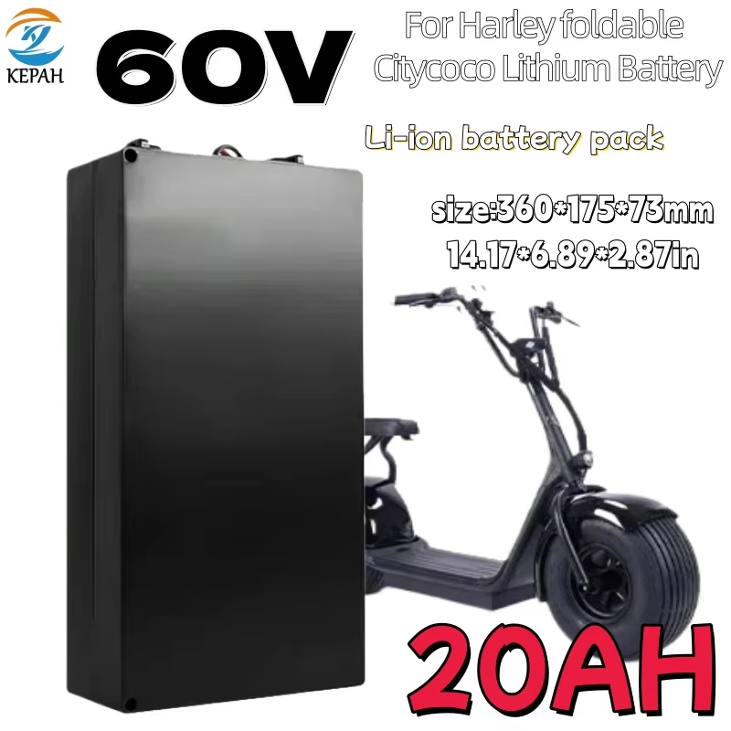 Batterie pour moto électrique  - 60V 30Ah Electric Scooter Battery avis et prix