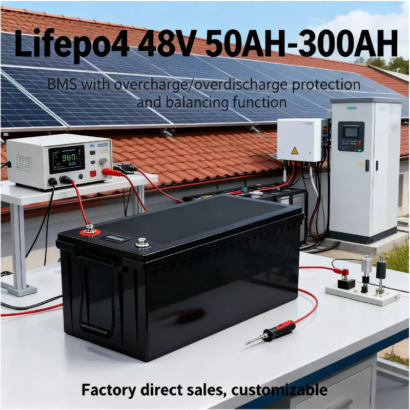 Batterie 48 V LiFePO4 50/100/1 - 72V 60Ah Lifepo4 Battery Pack avis et prix